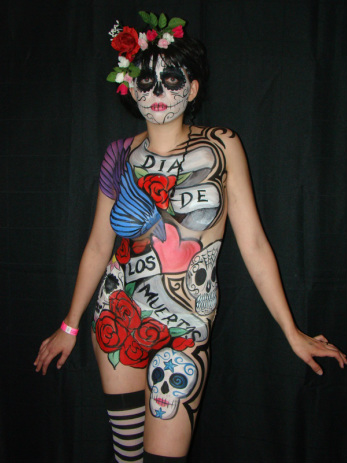Body Painting - Dia de los Muertos